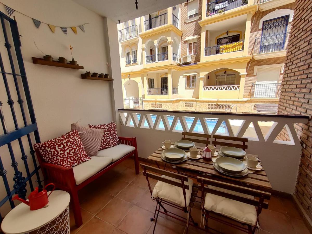 Precioso Apartamento Con Piscina Cerca De La Playa Torrox Costa مالقة المظهر الخارجي الصورة